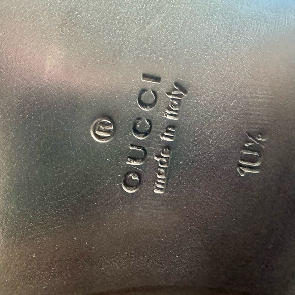 NWT Gucci Military Boot lace- up w/ Double Buckle & a cap toe - Black - Picture 5 of 15